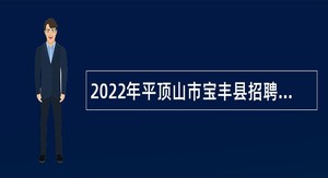 2022年平顶山市宝丰县招聘中学教师公告