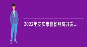 2022年安庆市宿松经济开发区管委会招聘劳务派遣人员公告
