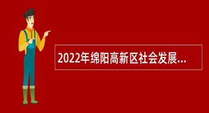 2022年绵阳高新区社会发展局招聘政府雇员公告