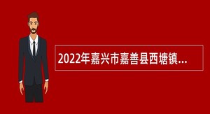 2022年嘉兴市嘉善县西塘镇人民政府招聘人员岗位公告
