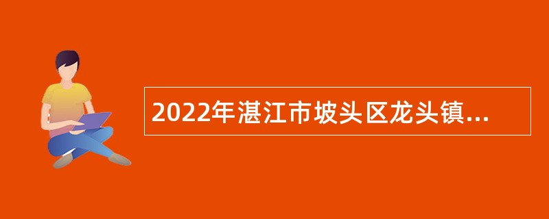 2022年湛江市坡头区龙头镇人民政府招聘编外人员公告