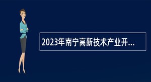 2023年南宁高新技术产业开发区招聘公告（心圩街道办事处综治中心协管员）