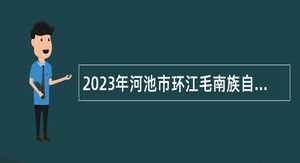 2023年河池市环江毛南族自治县思恩镇人民政府招聘防贫监测信息员公告