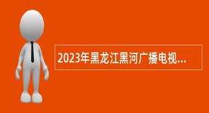 2023年黑龙江黑河广播电视台（黑河市融媒体中心）招聘非在编合同制人员公告