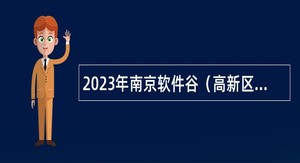 2023年南京软件谷（高新区）招聘编外人员公告