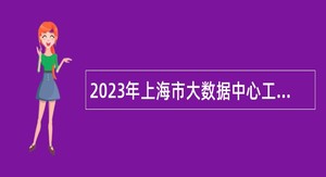 2023年上海市大数据中心工作人员招聘公告