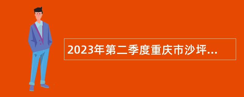 2023年第二季度重庆市沙坪坝区事业单位招聘考试公告（142名）