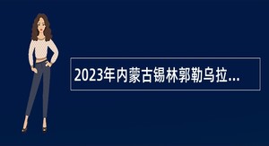 2023年内蒙古锡林郭勒乌拉盖管理区招聘事业编制医疗卫生专业技术人员公告