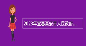 2023年宜春高安市人民政府招聘急需紧缺高层次卫技人才公告