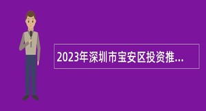 2023年深圳市宝安区投资推广署选聘专业技术岗位人员公告