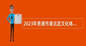 2023年贵港市港北区文化体育和旅游局编制外工作人员招聘公告
