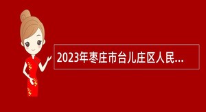 2023年枣庄市台儿庄区人民法院招聘劳务派遣制工作人员公告