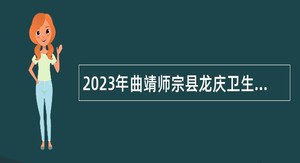 2023年曲靖师宗县龙庆卫生院招聘乡村医生公告