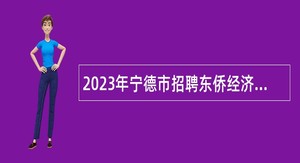2023年宁德市招聘东侨经济技术开发区高校毕业生基层公共管理和社会服务岗位工作人员公告
