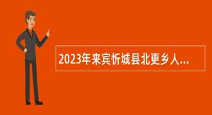 2023年来宾忻城县北更乡人民政府招聘党政机关编外人员公告