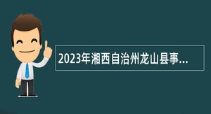 2023年湘西自治州龙山县事业单位招聘考试公告（41人）