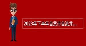 2023年下半年自贡市自流井区事业单位招聘考试公告（30名）