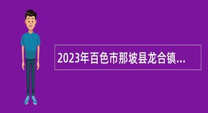 2023年百色市那坡县龙合镇补充招聘防贫监测员和防贫档案员公告