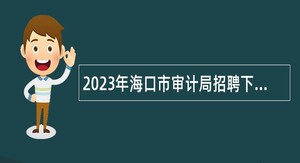 2023年海口市审计局招聘下属事业单位工作人员公告（第一号）
