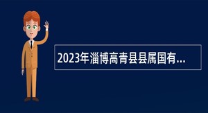 2023年淄博高青县县属国有企业招聘工作人员（第二批）公告