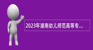 2023年湖南幼儿师范高等专科学校招聘公告