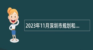 2023年11月深圳市规划和自然资源局光明管理局招聘一般类岗位专干公告
