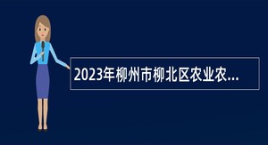 2023年柳州市柳北区农业农村局招聘编外合同制协办员公告
