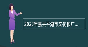2023年嘉兴平湖市文化和广电旅游体育局下属事业单位编外人员招聘公告