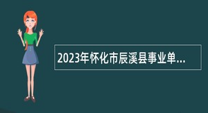 2023年怀化市辰溪县事业单位招聘考试公告（17人）