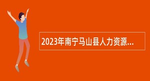 2023年南宁马山县人力资源和社会保障局招聘外聘工作人员公告