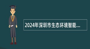 2024年深圳市生态环境智能管控中心招聘专业技术岗位人员公告