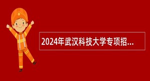 2024年武汉科技大学专项招聘专职辅导员公告