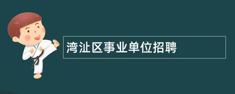 湾沚区事业单位招聘